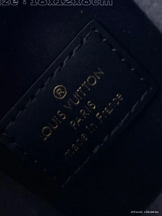 Official oldcobbler Side Trunk VUITTON LOUIS PM-18*12.5*8CM 0809